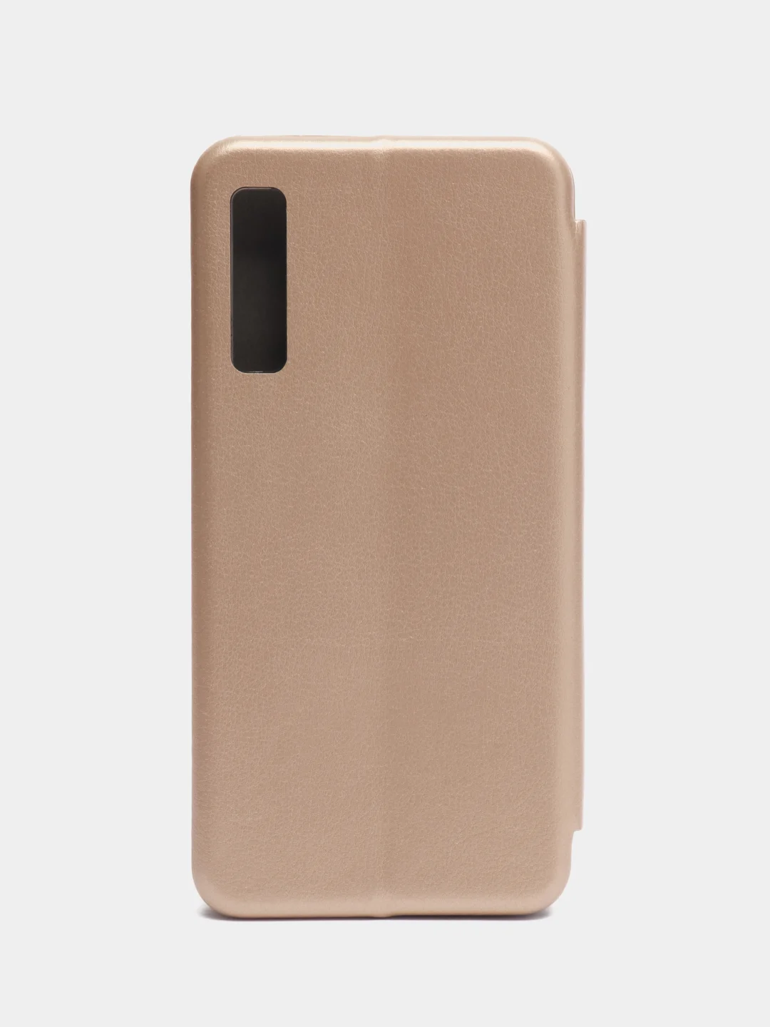 Золотой чехол-книжка на Samsung Galaxy A7 2018 (A750), Самсунг Галакси А7 2018 (А750)