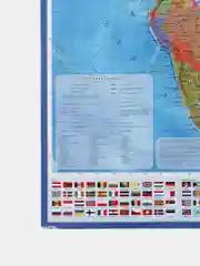 Интерактивная карта "Мир политический", 1:28, с ламинацией, 117 х 80
