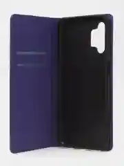 Фиолетовый чехол-книжка для Samsung A13 из нубука Super Creative