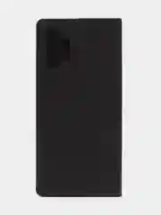 Черный чехол-книжка для Samsung A13 из нубука Super Creative