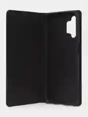 Черный чехол-книжка для Samsung A13 из нубука Super Creative