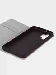 Серый чехол-книжка для Samsung A13 из нубука Super Creative