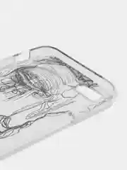 Чехол с принтом девушки для iPhone