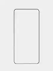 Защитное стекло для Samsung Galaxy S22 Plus с олеофобным покрытием и черной рамкой