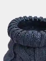 Синий меланж мешочек