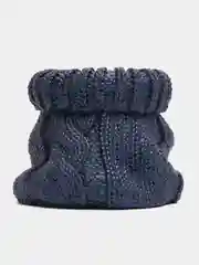Синий меланж мешочек