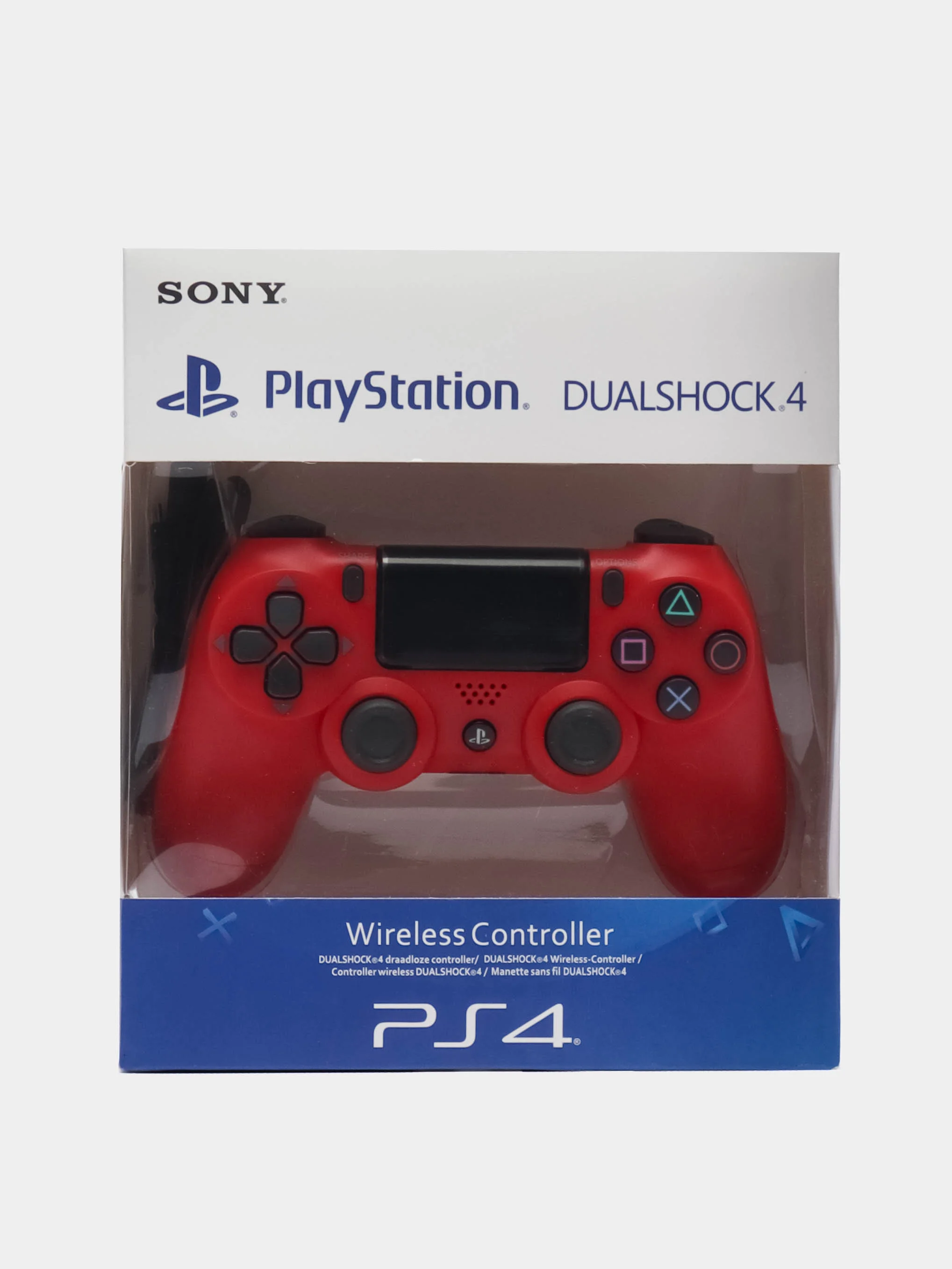 Красный беспроводной геймпад джойстик DualShock для PS4, телефона и ПК, для PlayStation 4