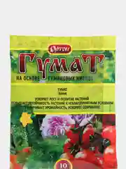 Удобрение гумино-минеральное ГУМАТ, порошок, 10 г