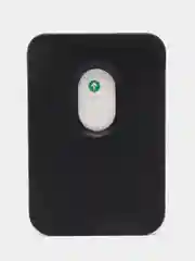 Черный кошелёк для карт на магните MagSafe Leather Wallet