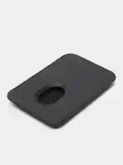 Черный кошелёк для карт на магните MagSafe Leather Wallet