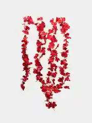 Красный искусственные цветы имитация глицинии. Гортензия, свадебное украшение из ротанга