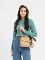 Сумка женская, через плечо, экокожа
