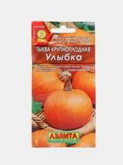 Семена Тыква крупноплодная "Улыбка", с ароматом дыни, ультраскороспелая
