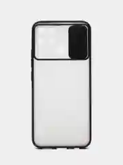 Черный чехол Realme NARZO 50A, Realme C25, Realme C25S, Realme C12 с защитой камеры