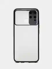 Черный чехол Realme NARZO 50A, Realme C25, Realme C25S, Realme C12 с защитой камеры