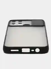 Черный чехол Realme NARZO 50A, Realme C25, Realme C25S, Realme C12 с защитой камеры
