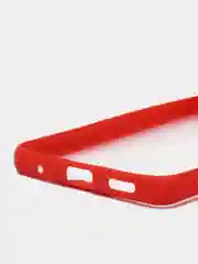 Бордовый чехол для Xiaomi Redmi NOTE 10 pro с задвижным окном для защиты камеры