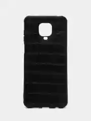 Серый чехол Xiaomi Redmi Note 9S / Note 9 Pro / Note 9 Pro Max, Нот 9С, 9 Про из эко кожи Baseus