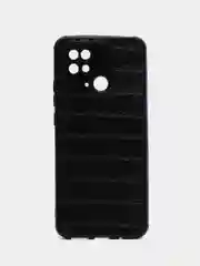Черный чехол для Xiaomi Redmi 10C / Poco C40, Сяоми Редми 10С / Поко С40 силиконовый, под кожу