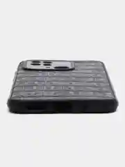 Угольный чехол для Xiaomi Redmi 10C / Poco C40, Сяоми Редми 10С / Поко С40 силиконовый, под кожу
