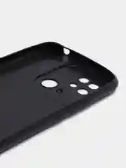 Угольный чехол для Xiaomi Redmi 10C / Poco C40, Сяоми Редми 10С / Поко С40 силиконовый, под кожу