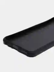 Хром чехол для Realme C35 / Реалми С35 черный, силиконовый, под кожу