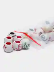 Белый бусины смайлик, сердечки 50шт, 100шт