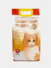 Наполнитель Сибирская кошка  5л Оптима комкующийся для кошек