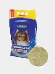 Наполнитель Сибирская кошка  5л Супер комкующийся для кошек