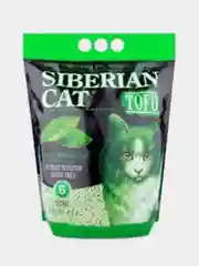Наполнитель Сибирская кошка "Тофу. Зеленый чай", 6 л
