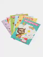 Портфолио для воспитаницы детского сада "Совушка", 6 односторонних листов-вкладышей, А4