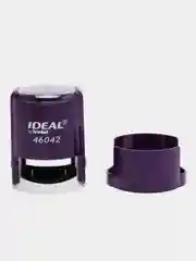 Фиолетовый оснастка для печати IDEAL 46042, диаметр 42 мм