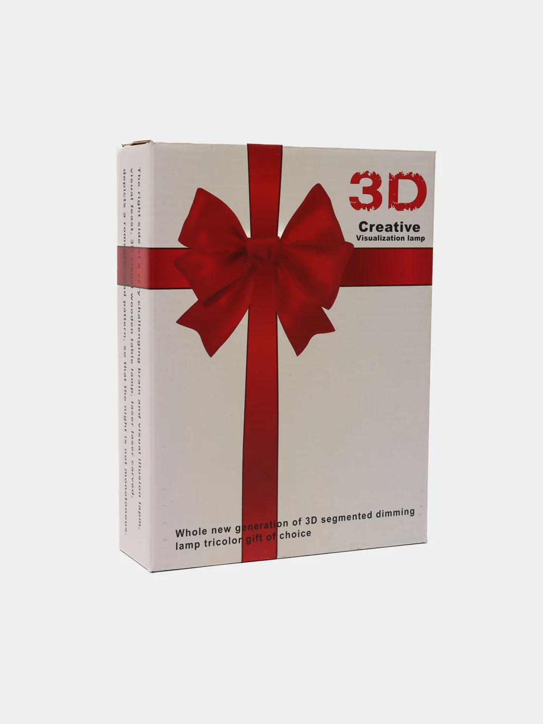 Бежевый 3d Светильник, ночник, LED, USB, подарок на 8 марта