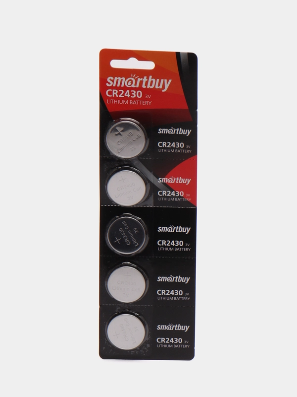 Батарейки Smartbuy CR2430 литиевые 3V