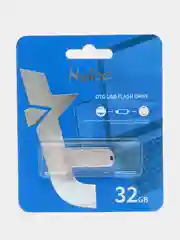 Флешка Netac U785C 16/32/64/128GB USB 3.0+Type-C, поворотная, флеш карта, карта памяти