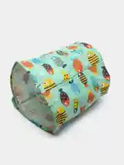 Голубой корзина для хранения игрушек, складная