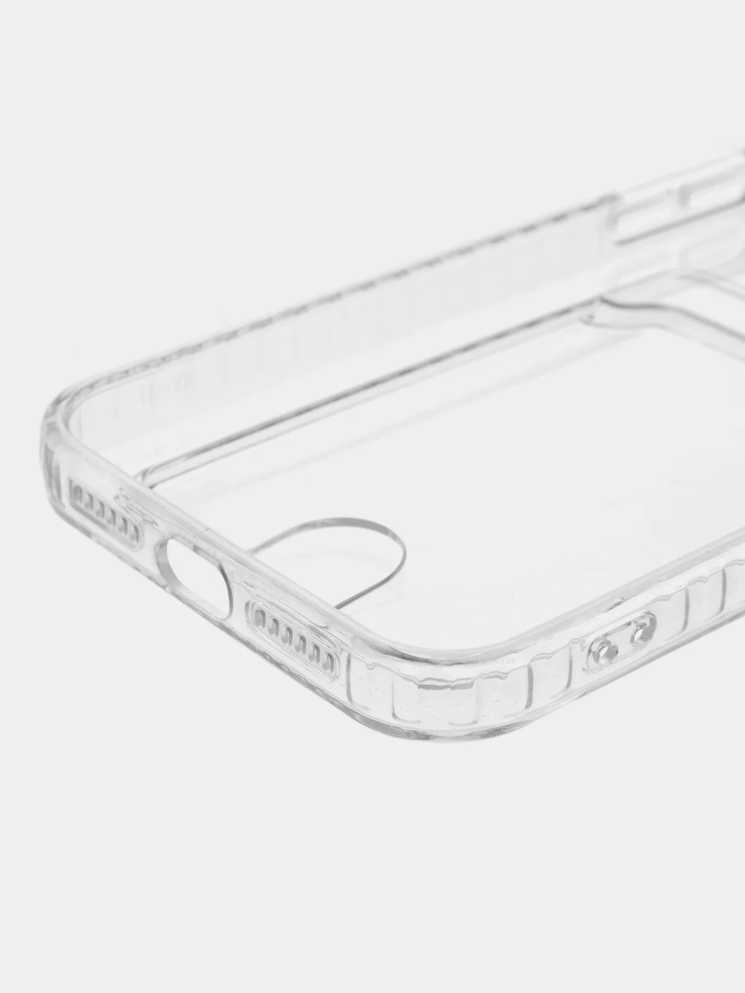 Молочный чехол для iPhone XR, с карманом для карт