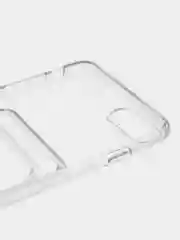 Молочный чехол для iPhone 7,8 PLUS с карманом для карт