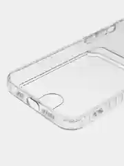 Белый чехол для iPhone 12, с карманом для карт