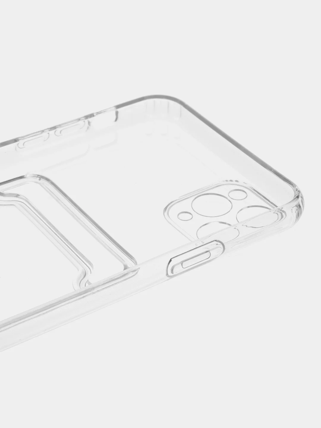 Белый чехол для iPhone 11 Pro Max, с карманом для карт
