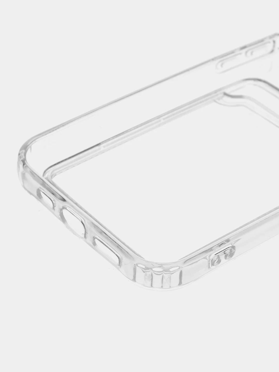 Белый чехол для iPhone 12 Pro, с карманом для карт