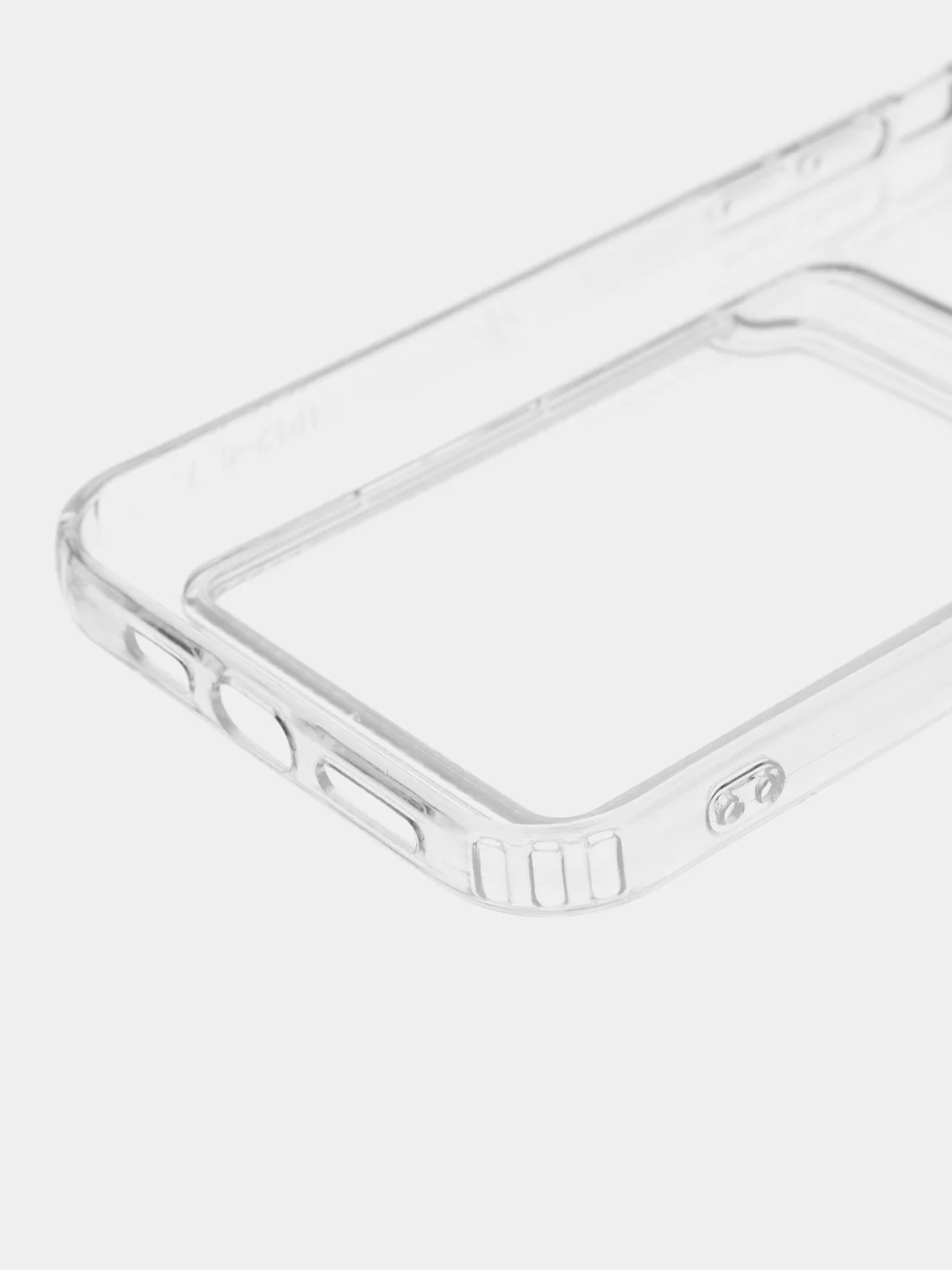 Молочный чехол для iPhone 12 Pro Max, с карманом для карт