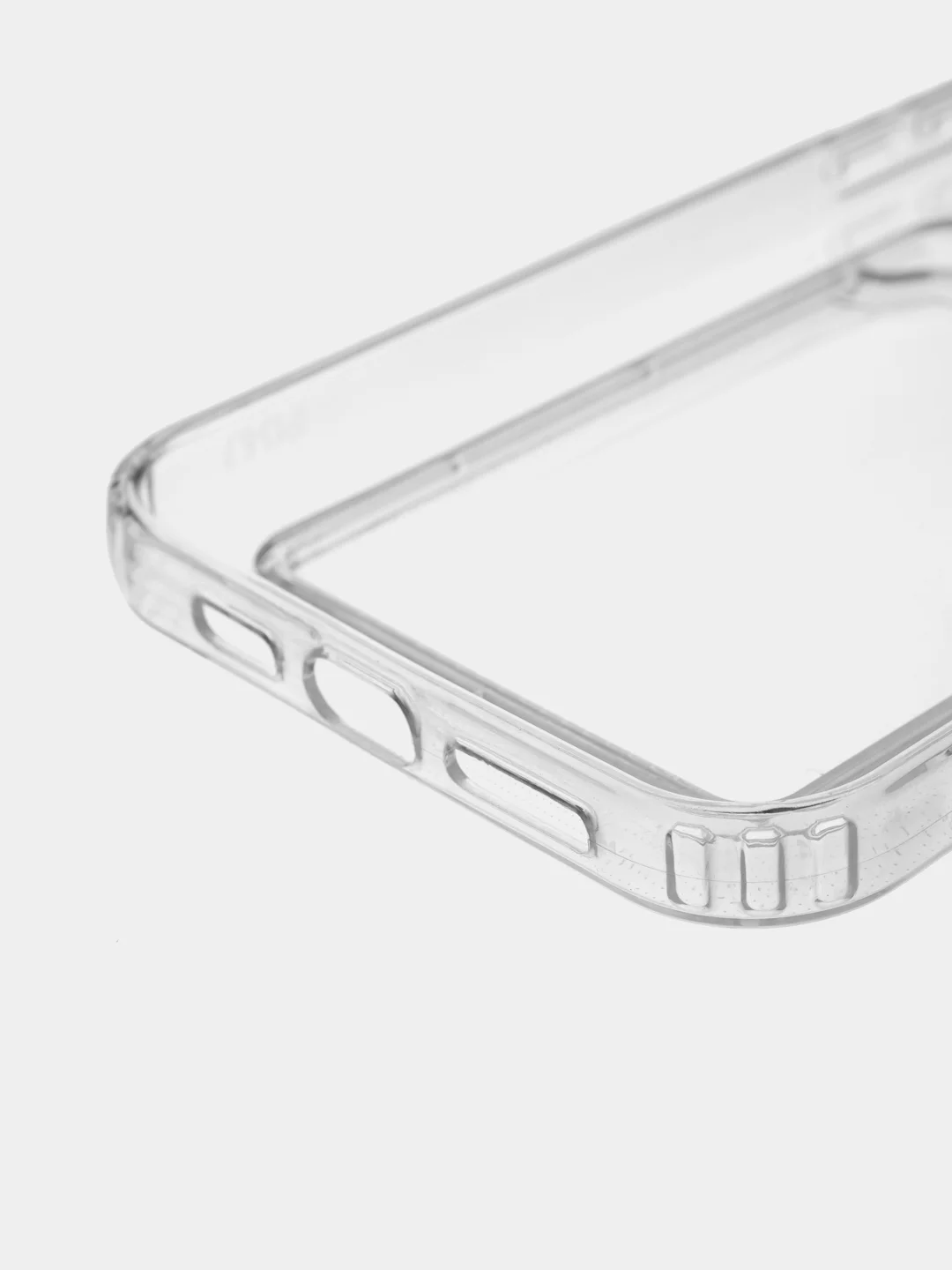 Белый чехол для iPhone 13 Pro Max с карманом для карт