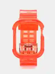 Красный прозрачный ремешок для Apple Watch