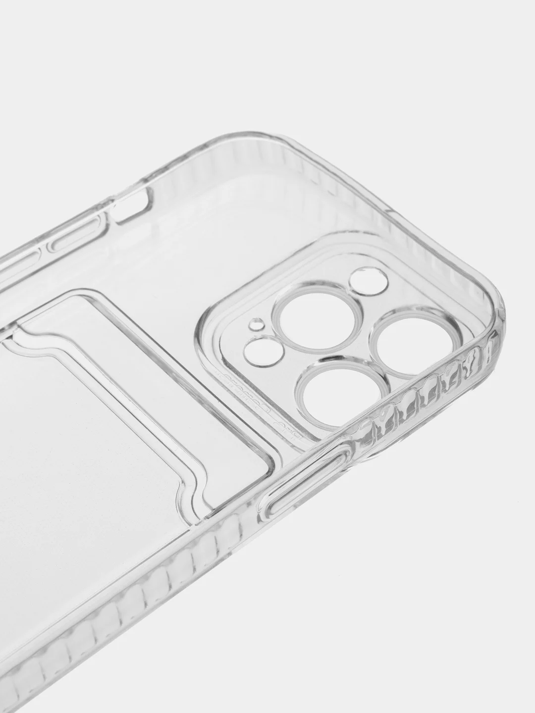 Белый чехол для iPhone 13 Pro, с карманом для карт