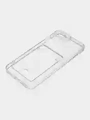 Белый чехол для iPhone 7,8 PLUS с карманом для карт