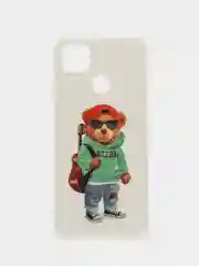 Зеленый чехол Xiaomi Redmi 10A, Redmi 9C, Сяоми Редми 10А, Редми 9С с рисунком
