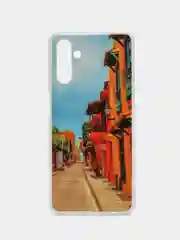 Лазурный чехол для Samsung Galaxy A04S / A13, Самсунг Галакси А04С / А13 5G, с рисунком