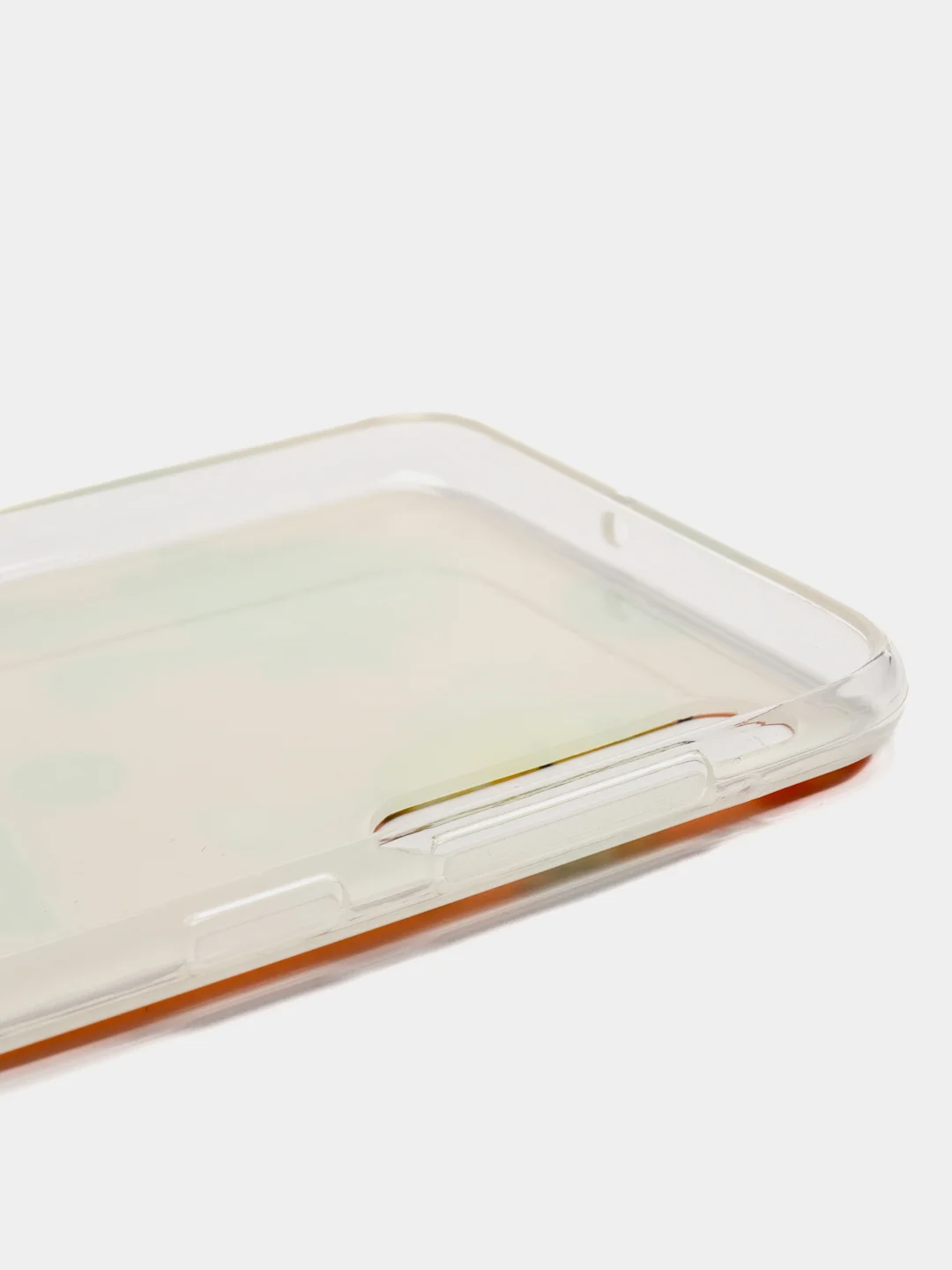 Бежевый чехол силиконовый Samsung Galaxy A50 / A50s / A30s (Галакси), с рисунком