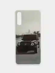 Хром чехол силиконовый Samsung Galaxy A50 / A50s / A30s (Галакси), с рисунком